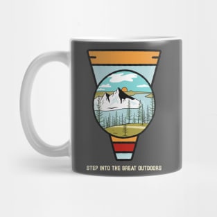 Camping life, camping vintage, be adventurous apparel Mug